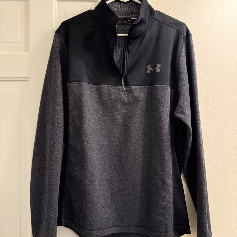 Under Armour Men's Black and Dark Gray Performance Jacket